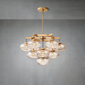 Cabrlet Round Chandelier 36"