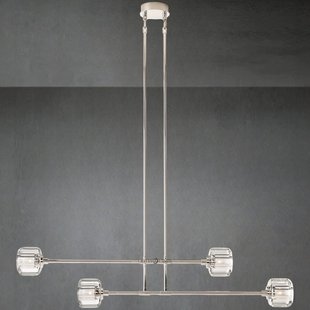 Demaket Mobile Linear Chandelier 54" 72"