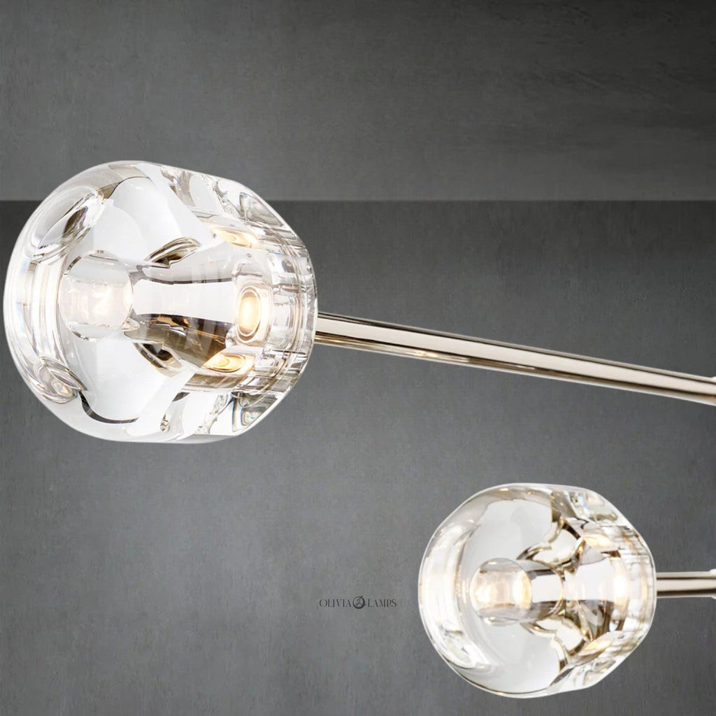 Demaket Mobile Linear Chandelier 54" 72"