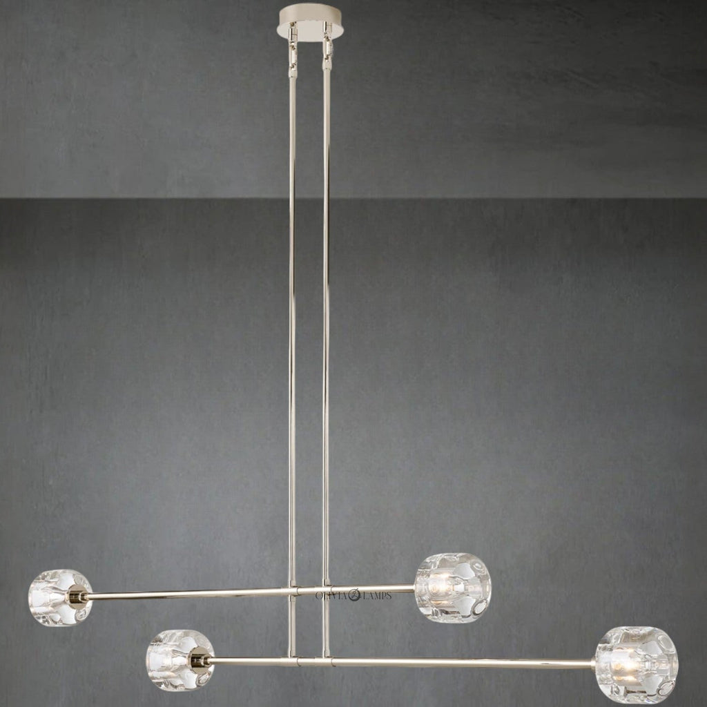 Demaket Mobile Linear Chandelier 54" 72"