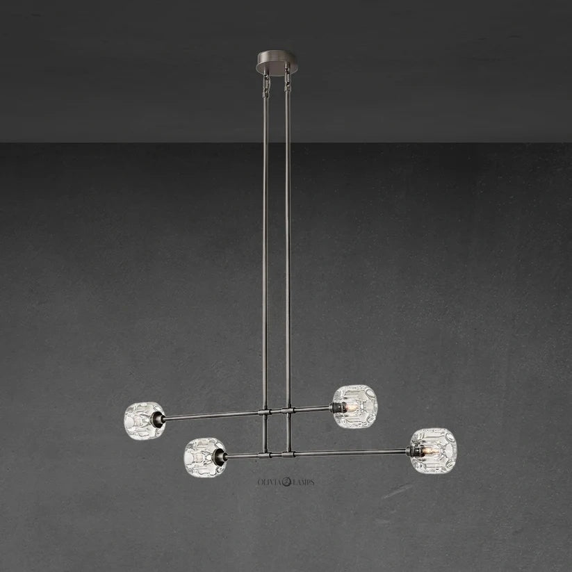 Demaket Mobile Linear Chandelier 54" 72"