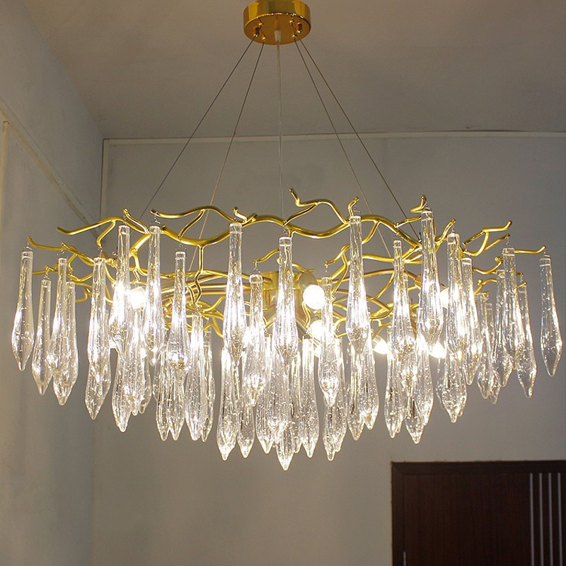Hurrey Branch Crystal Rain Chandelier