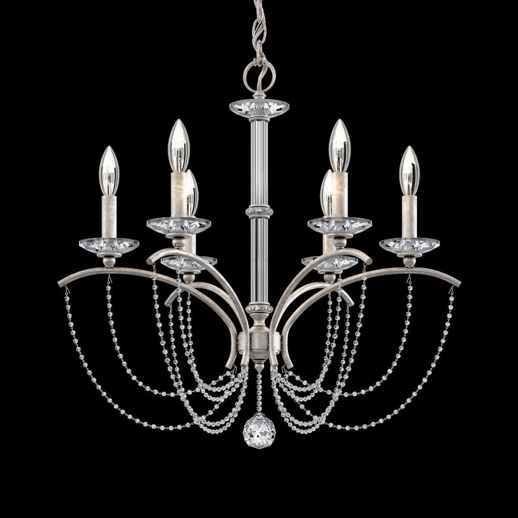 Primrose Crystal Candlestick Chandelier 23"
