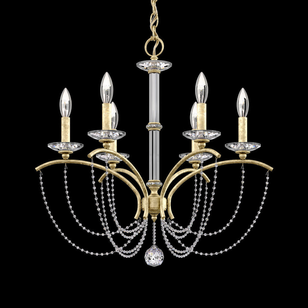 Primrose Crystal Candlestick Chandelier 23"