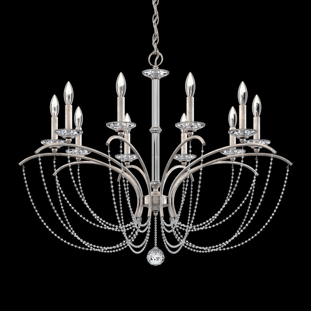 Primrose Crystal Candlestick Chandelier 36"