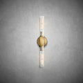 Cannel Glass Linear Wall Sconce