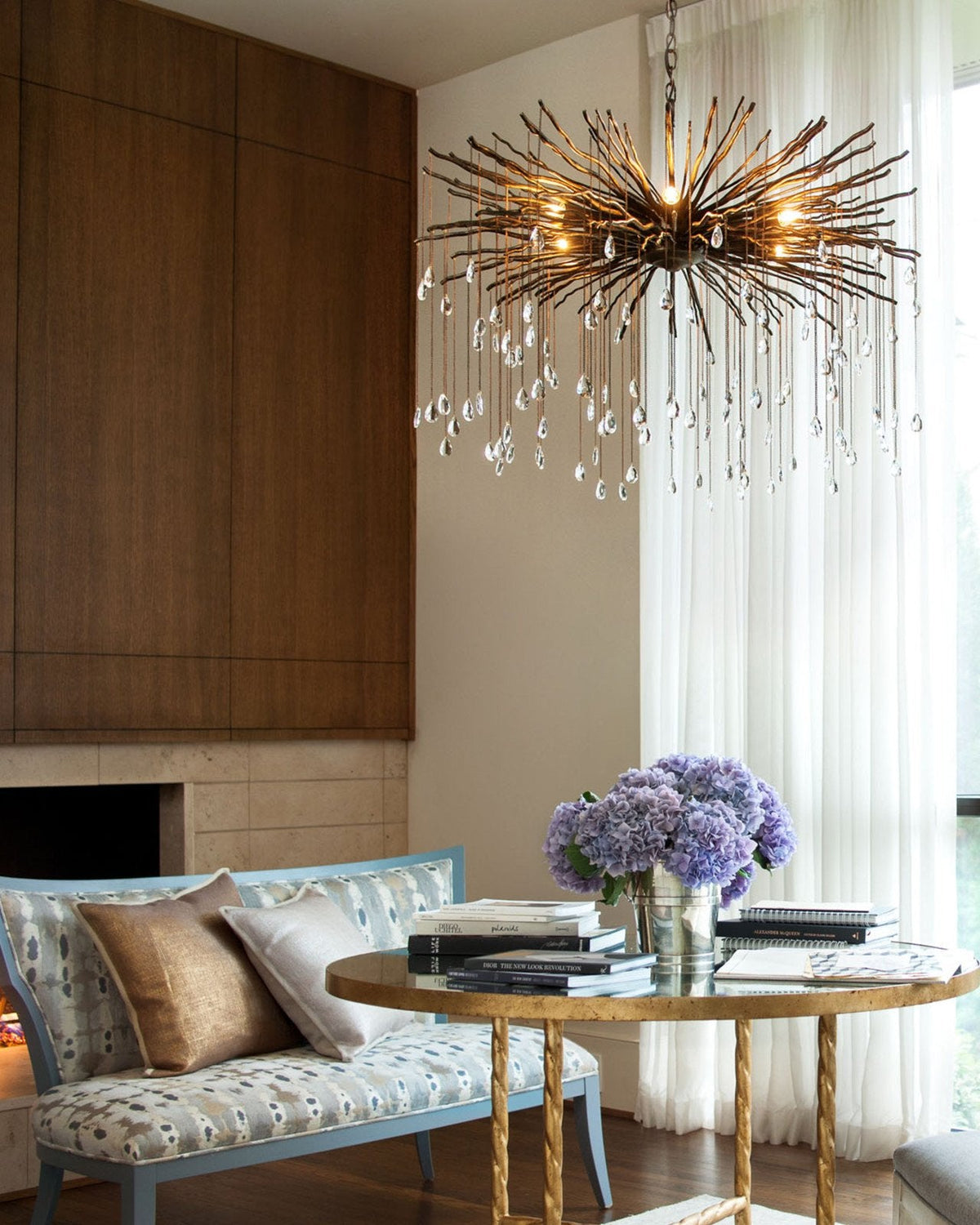 Veritas Crystal Chandelier For living room, Foyer Entryway, Staircase