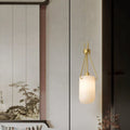 Nina Modern Alabaster Pendant Light, Alabaster Pendant Lamp Besides Bed