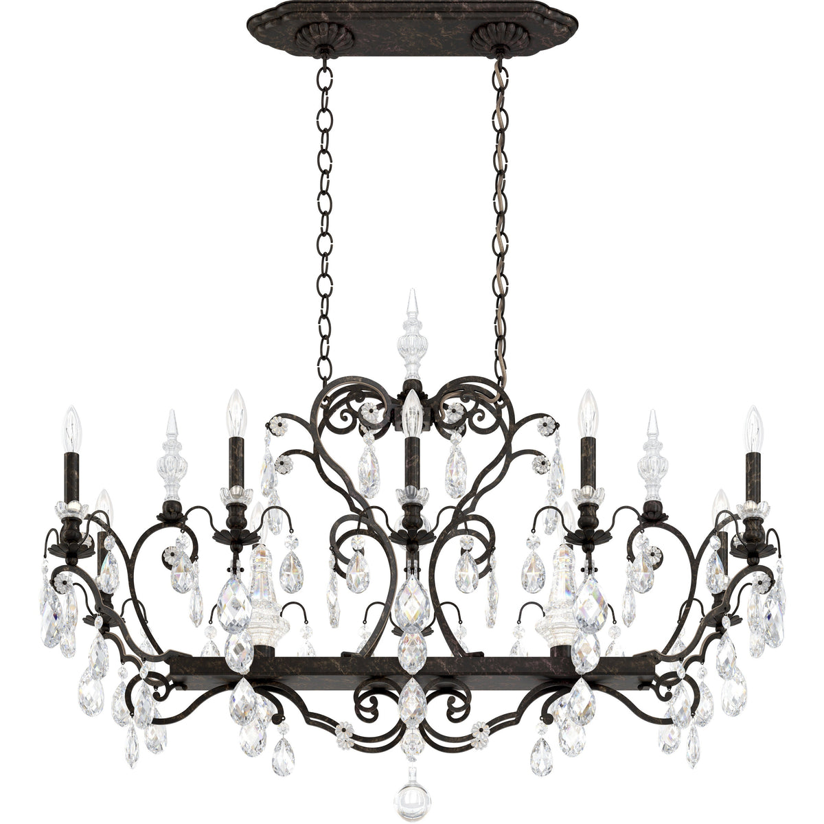 Reverie Crystal Chandelier 46"