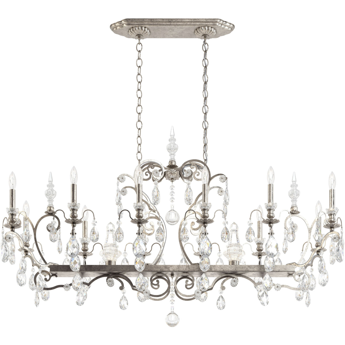 Reverie Crystal Chandelier 56"