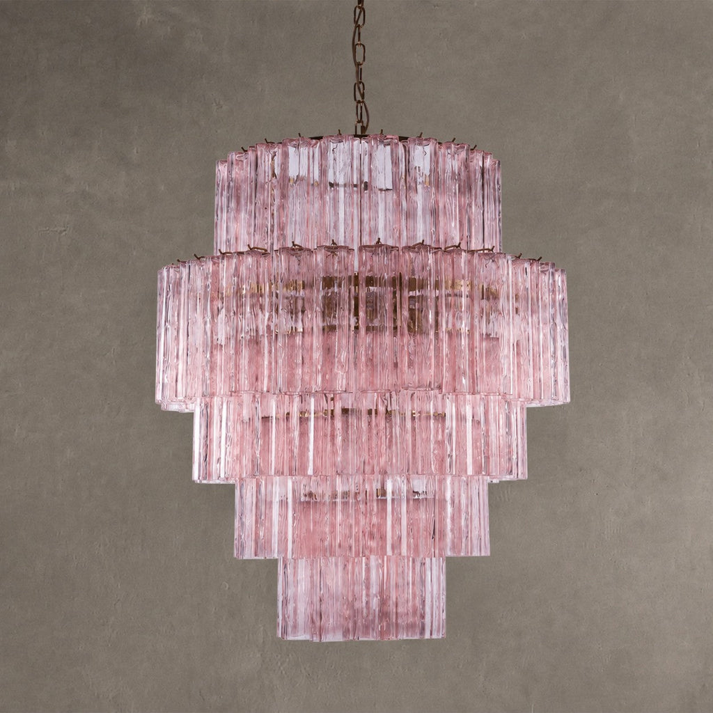 Chandelier  Rina Firenze Tiered Glass Tube
