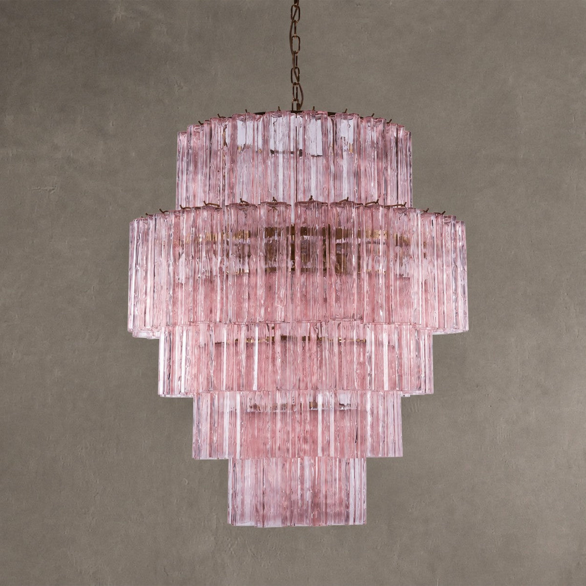 Chandelier  Rina Firenze Tiered Glass Tube