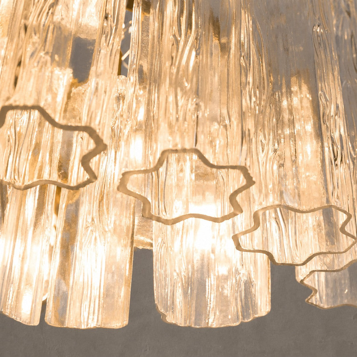 Chandelier  Rina Firenze Tiered Glass Tube