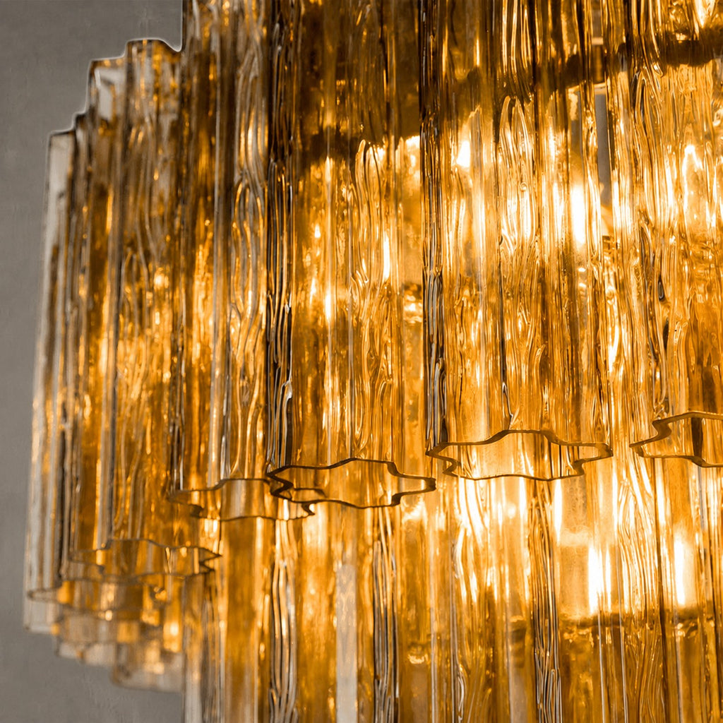 Chandelier  Rina Firenze Tiered Glass Tube