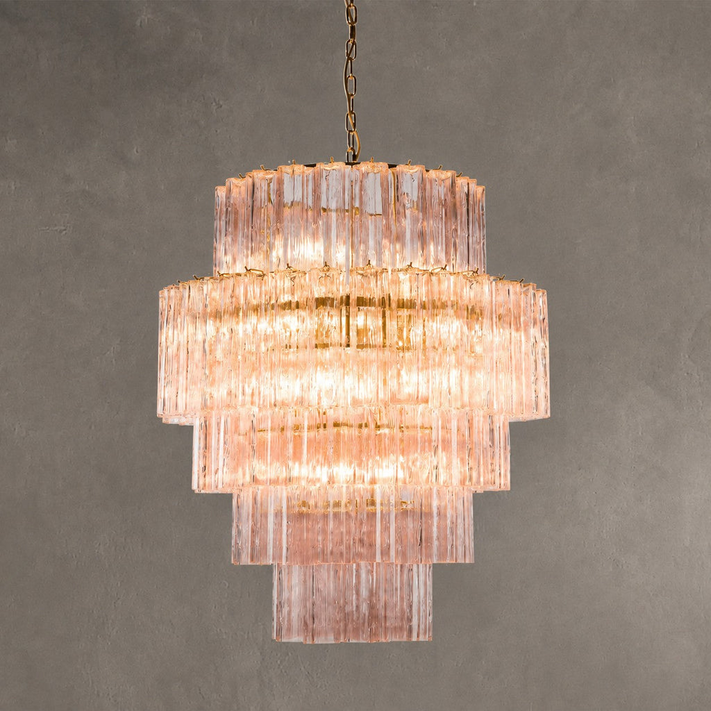 Chandelier  Rina Firenze Tiered Glass Tube