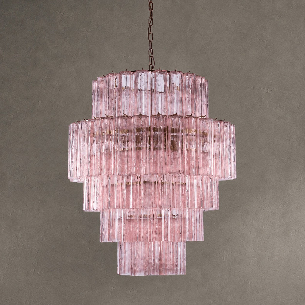 Chandelier  Rina Firenze Tiered Glass Tube
