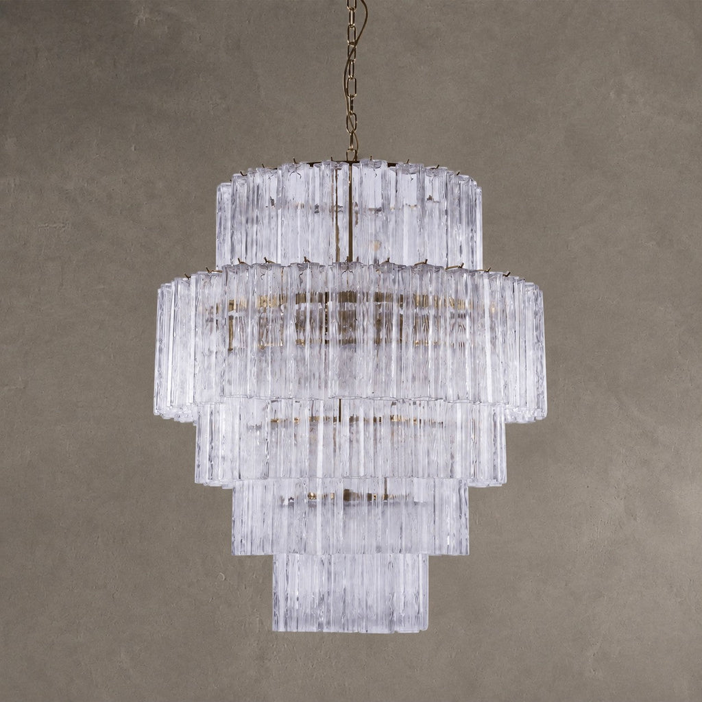Chandelier  Rina Firenze Tiered Glass Tube