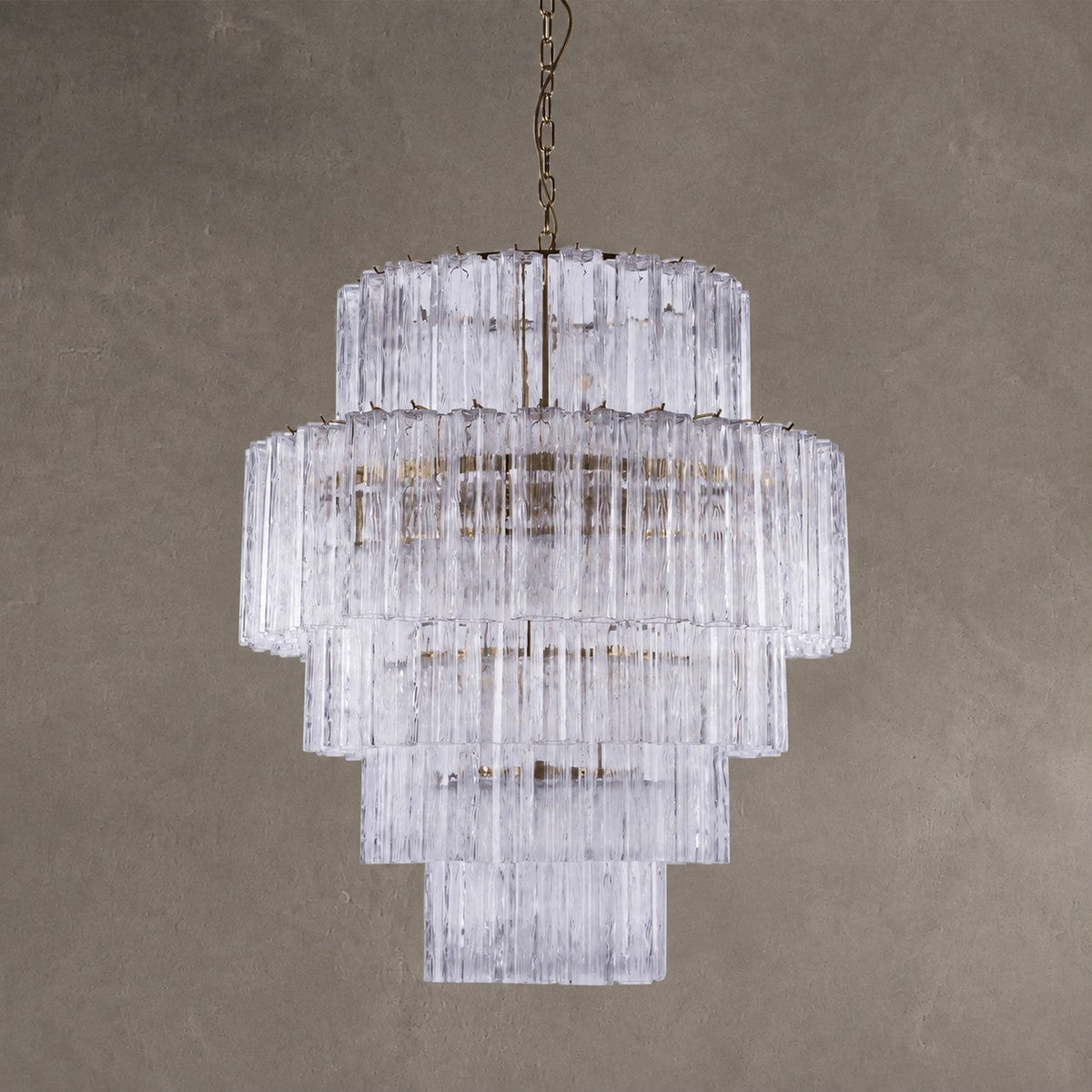 Chandelier  Rina Firenze Tiered Glass Tube