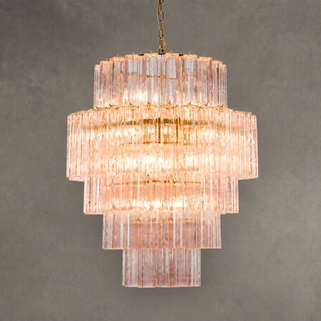 Chandelier  Rina Firenze Tiered Glass Tube