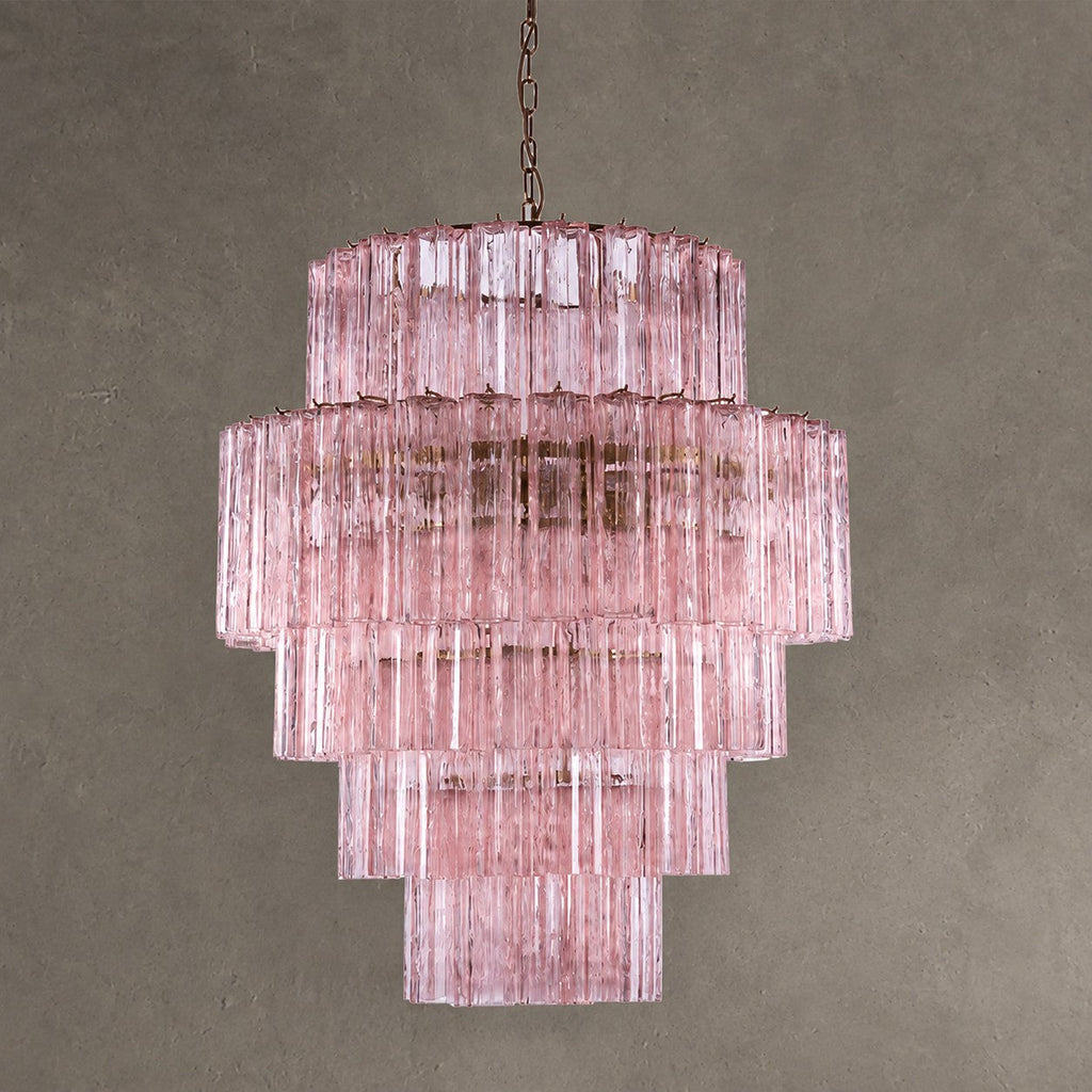 Chandelier  Rina Firenze Tiered Glass Tube