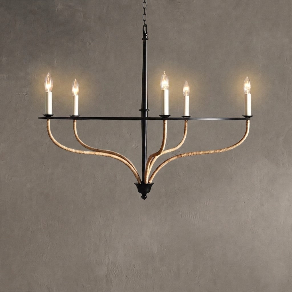 Rowvane Rattan Chandelier