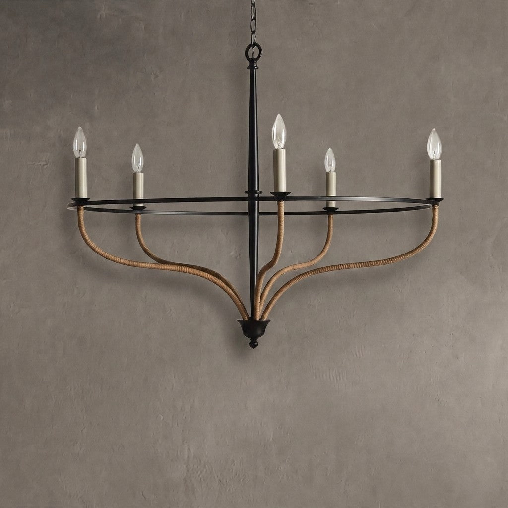 Rowvane Rattan Chandelier