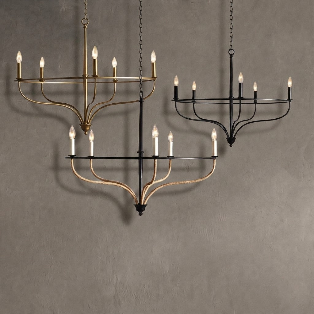 Rowvane Rattan Chandelier