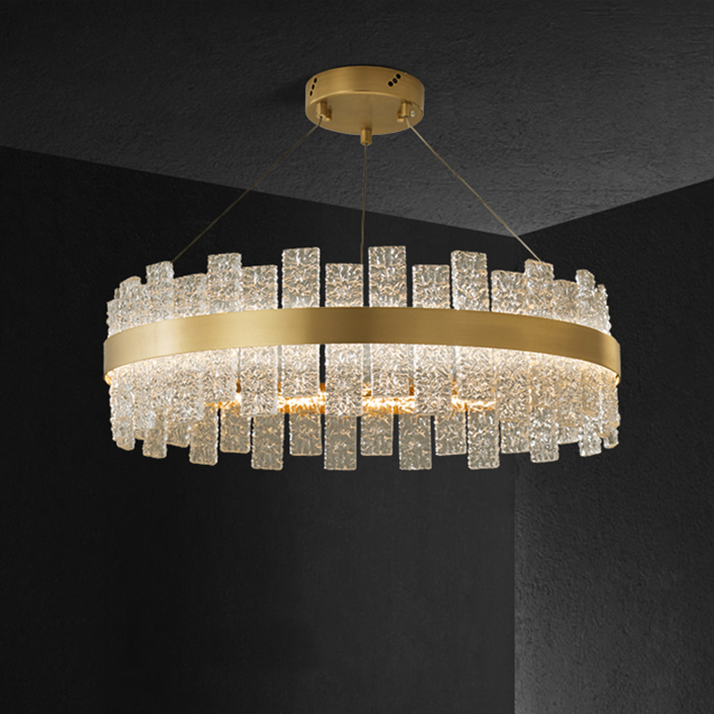 Post Modern Round Chandelier