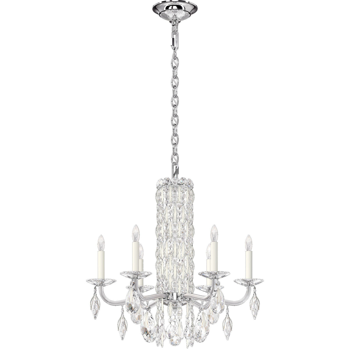 Savona 6-light Crystal Chandelier 24"