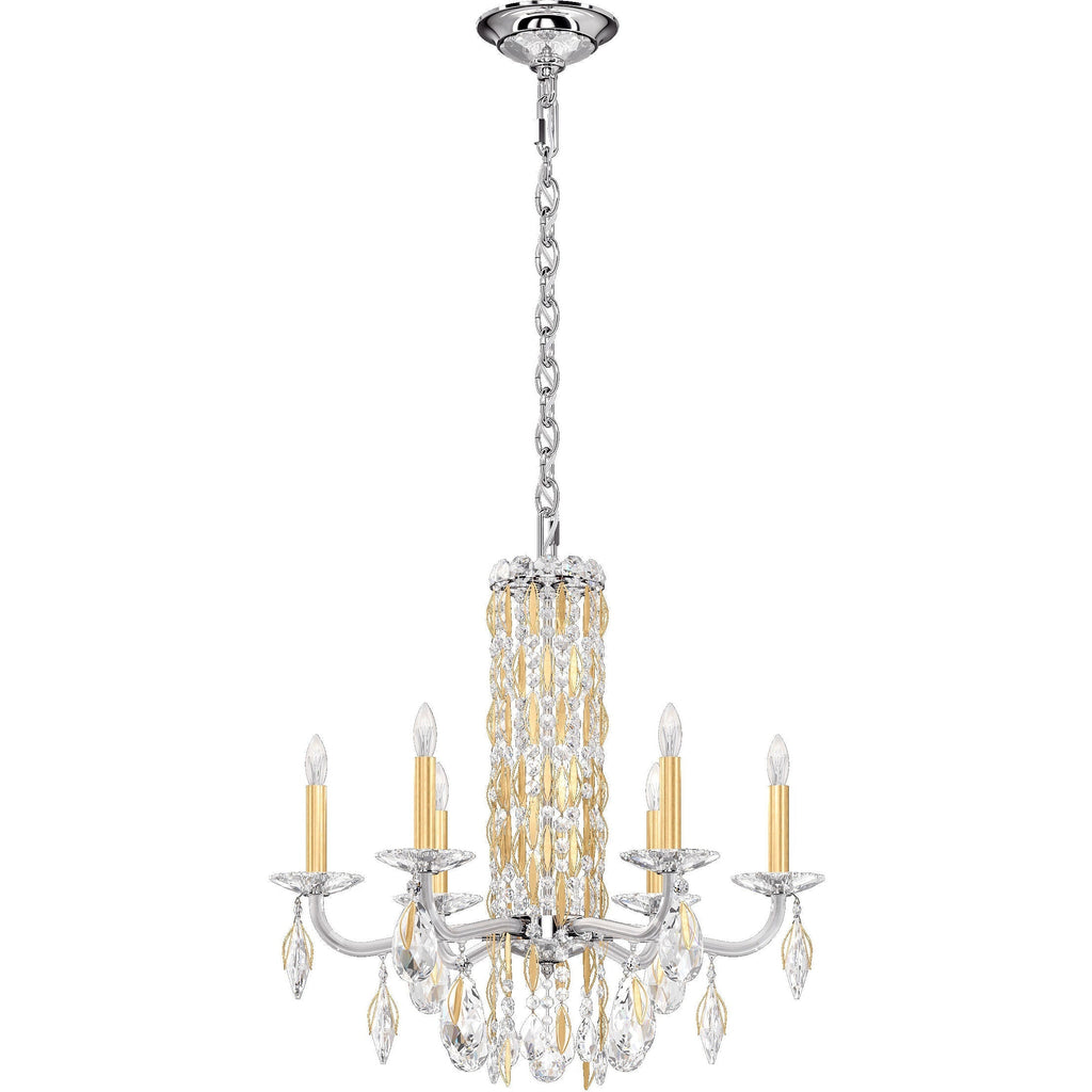 Savona 6-light Crystal Chandelier 24"