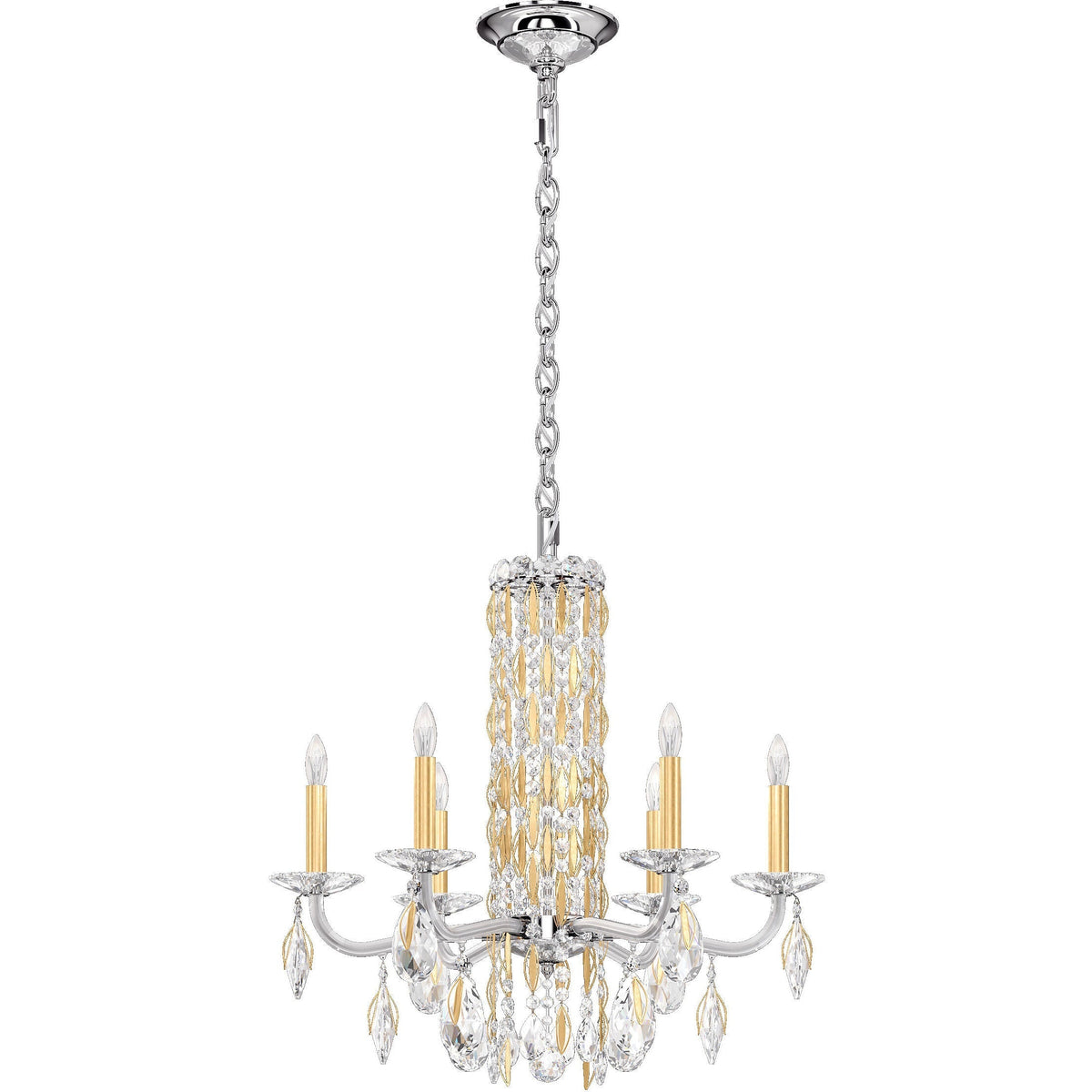 Savona 6-light Crystal Chandelier 24"