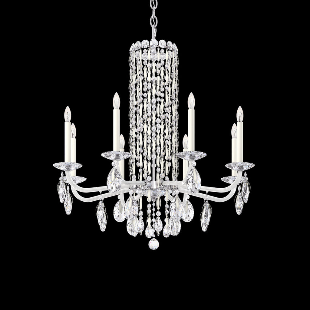 Savona 8-light crystal chandelier 30"