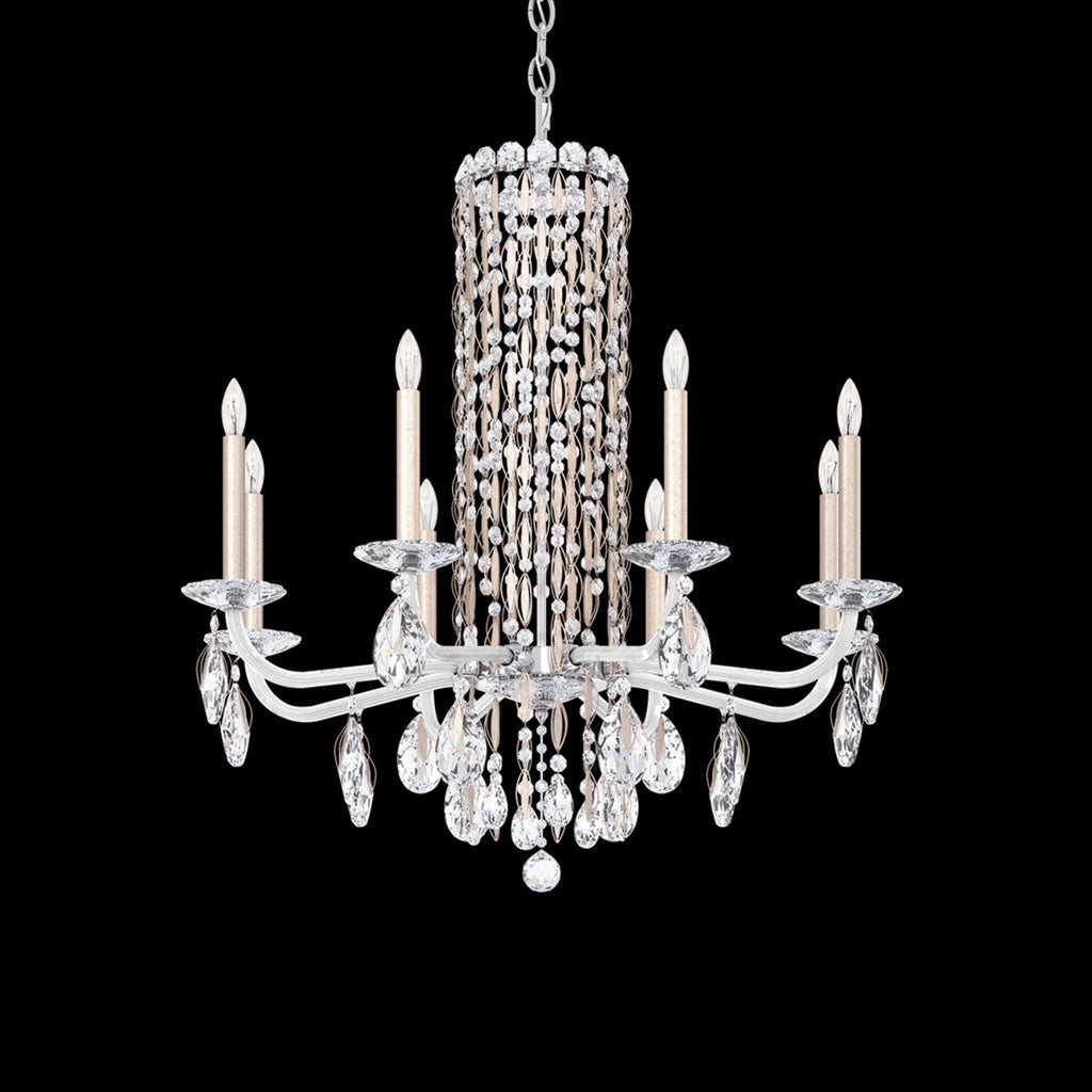 Savona 8-light crystal chandelier 30"