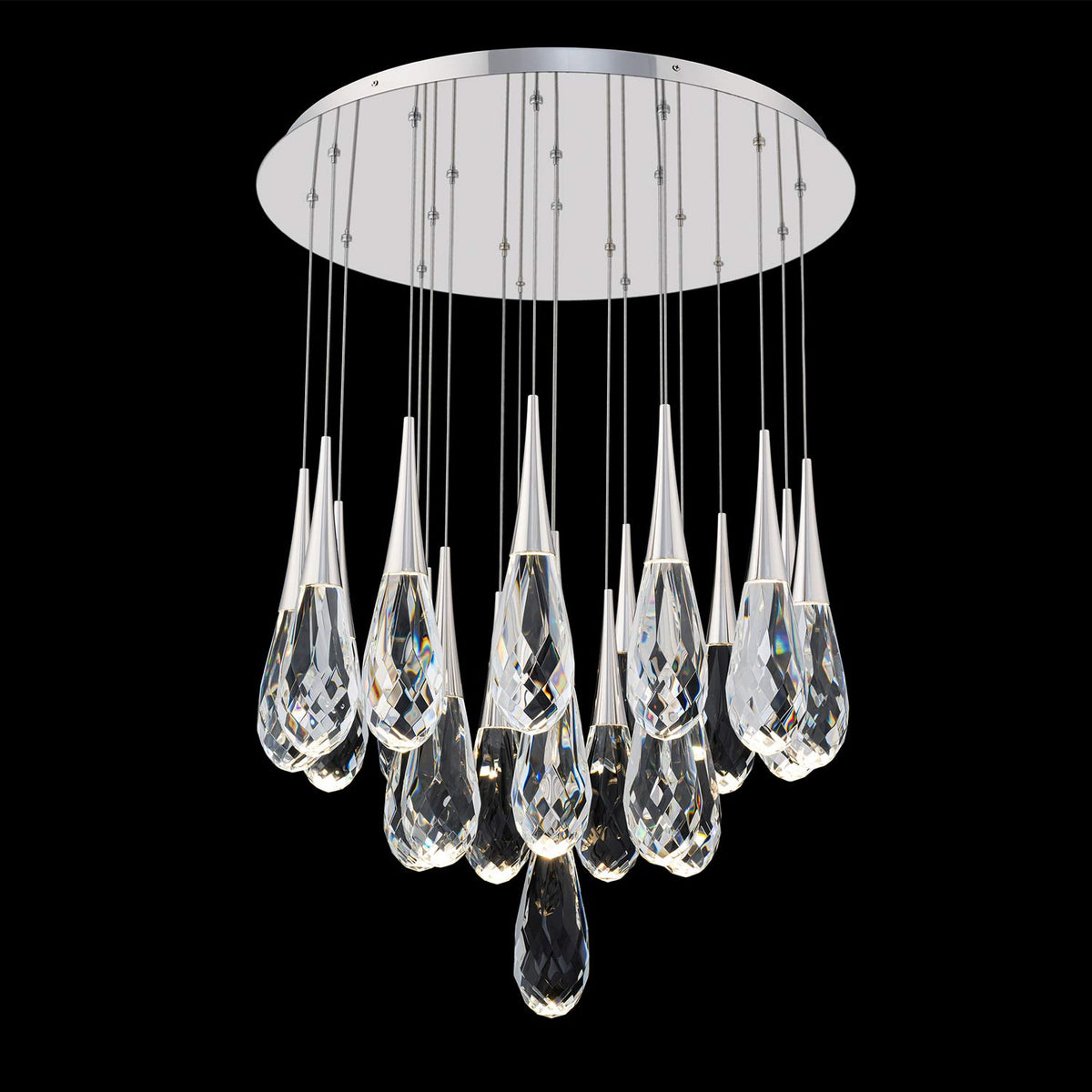 Hibiscus LED Multi Light Pendant Light