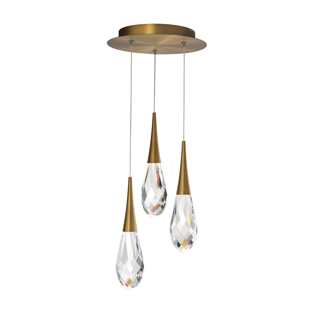 Hibiscus LED Multi Light Pendant Light