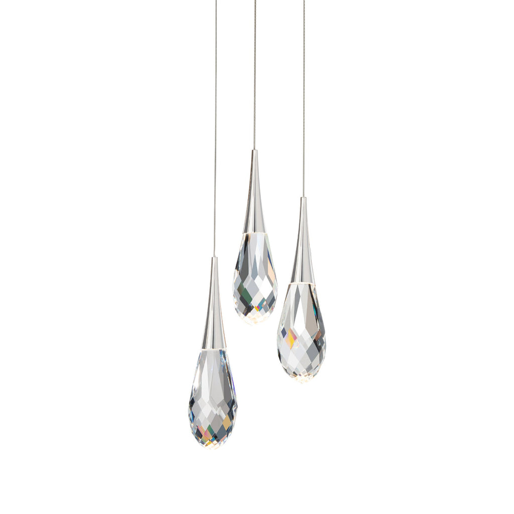 Hibiscus LED Multi Light Pendant Light