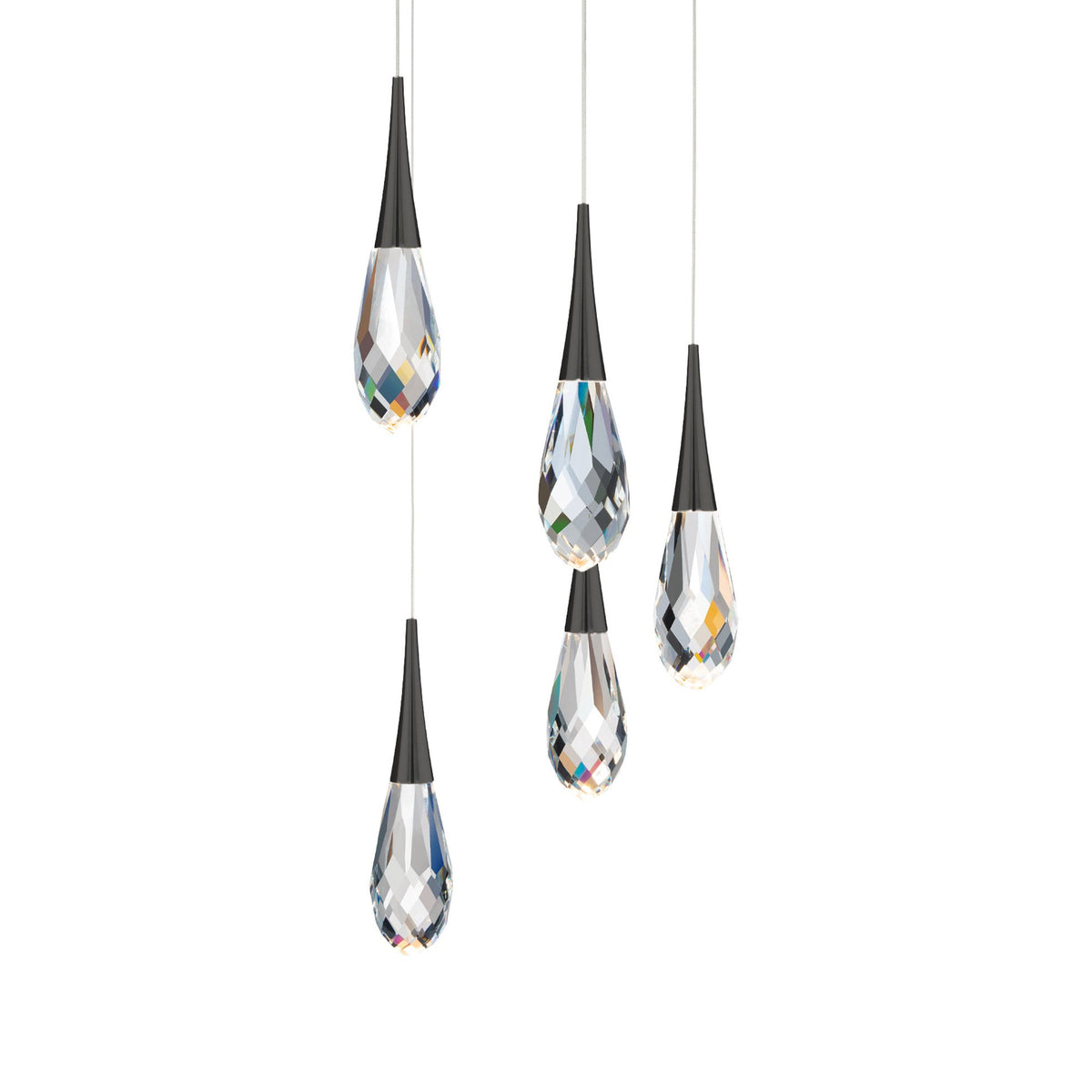 Hibiscus LED Multi Light Pendant Light
