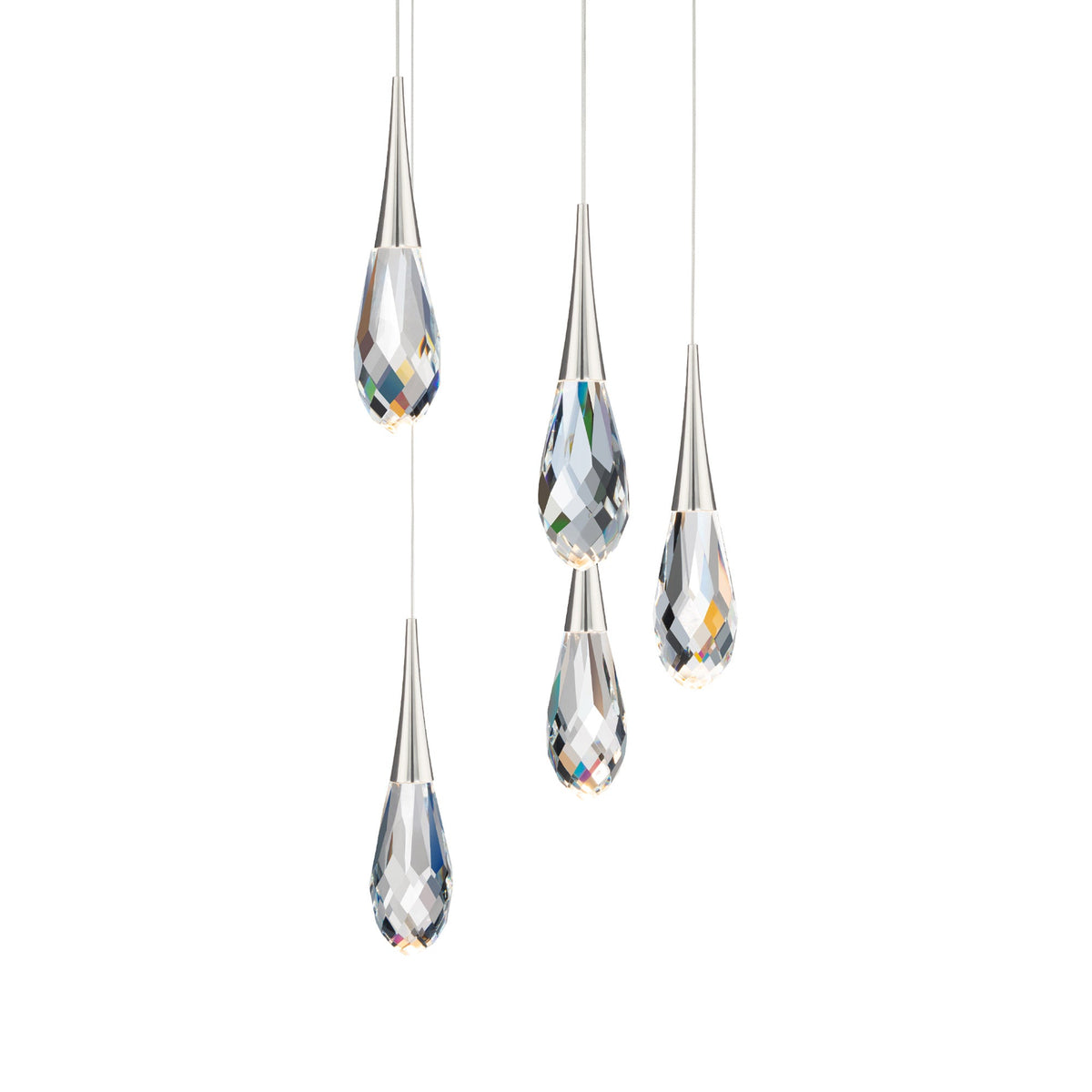 Hibiscus LED Multi Light Pendant Light