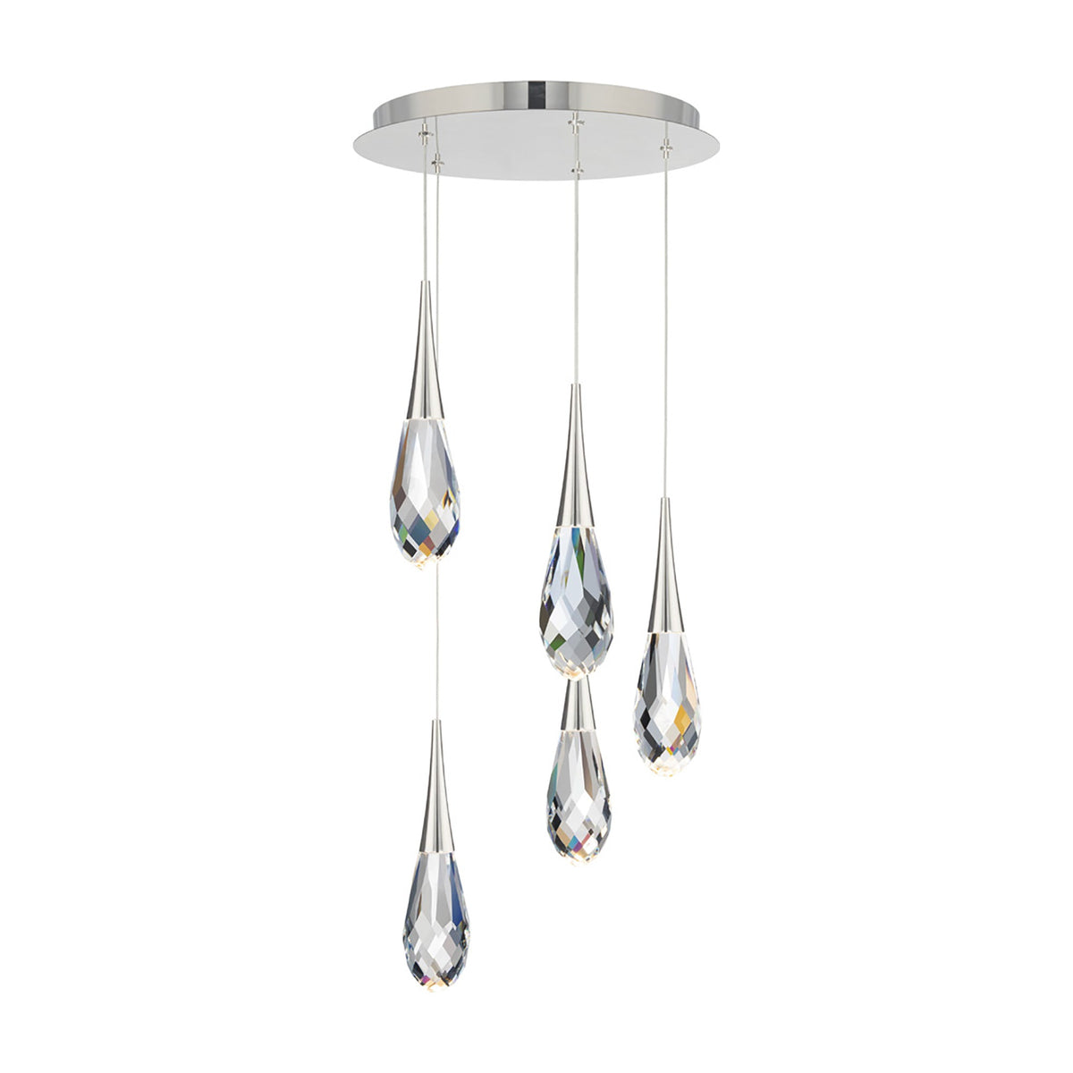 Hibiscus LED Multi Light Pendant Light