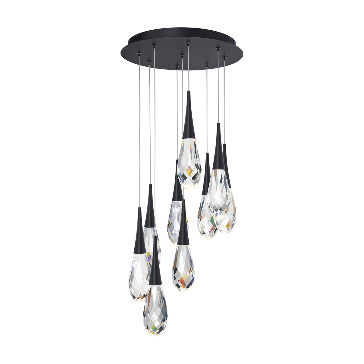 Hibiscus LED Multi Light Pendant Light