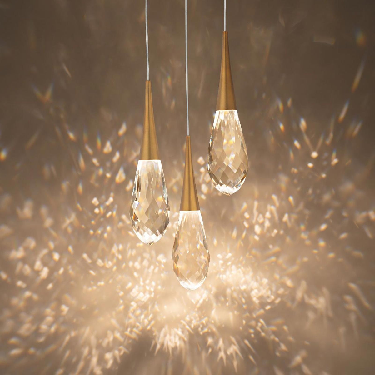 Hibiscus LED Multi Light Pendant Light