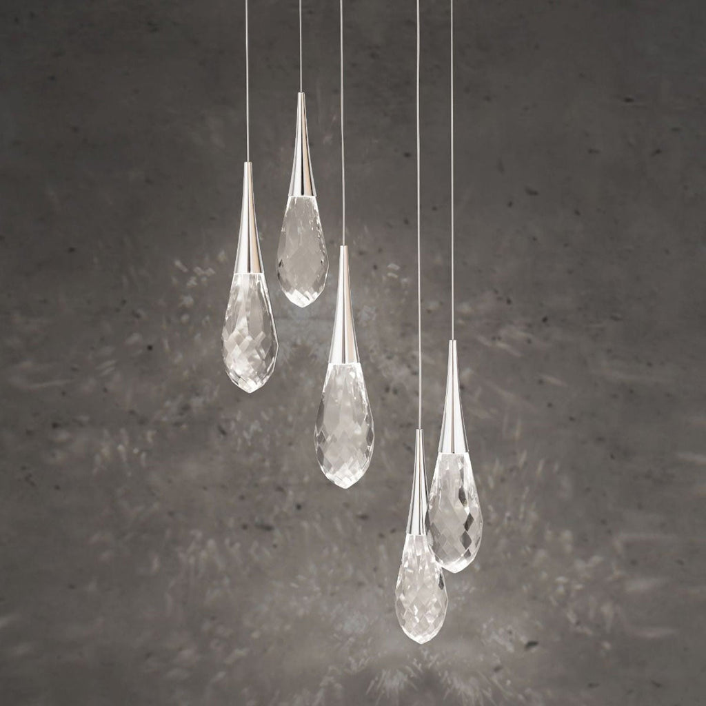 Hibiscus LED Multi Light Pendant Light