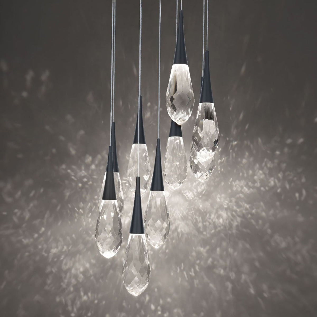 Hibiscus LED Multi Light Pendant Light