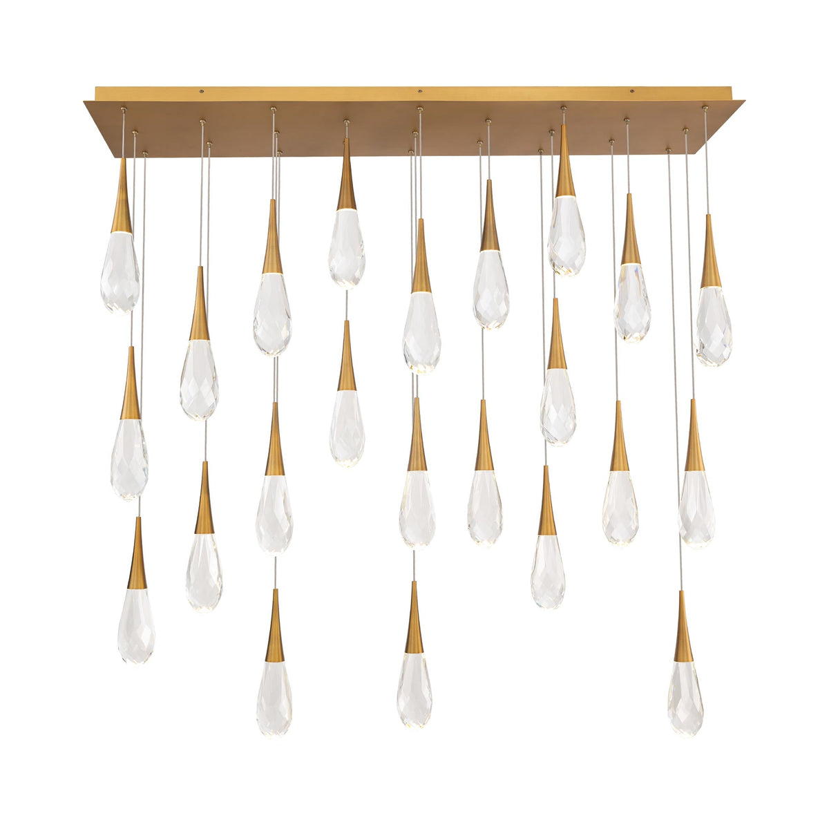 Hibiscus Linear LED Multi Pendant Light