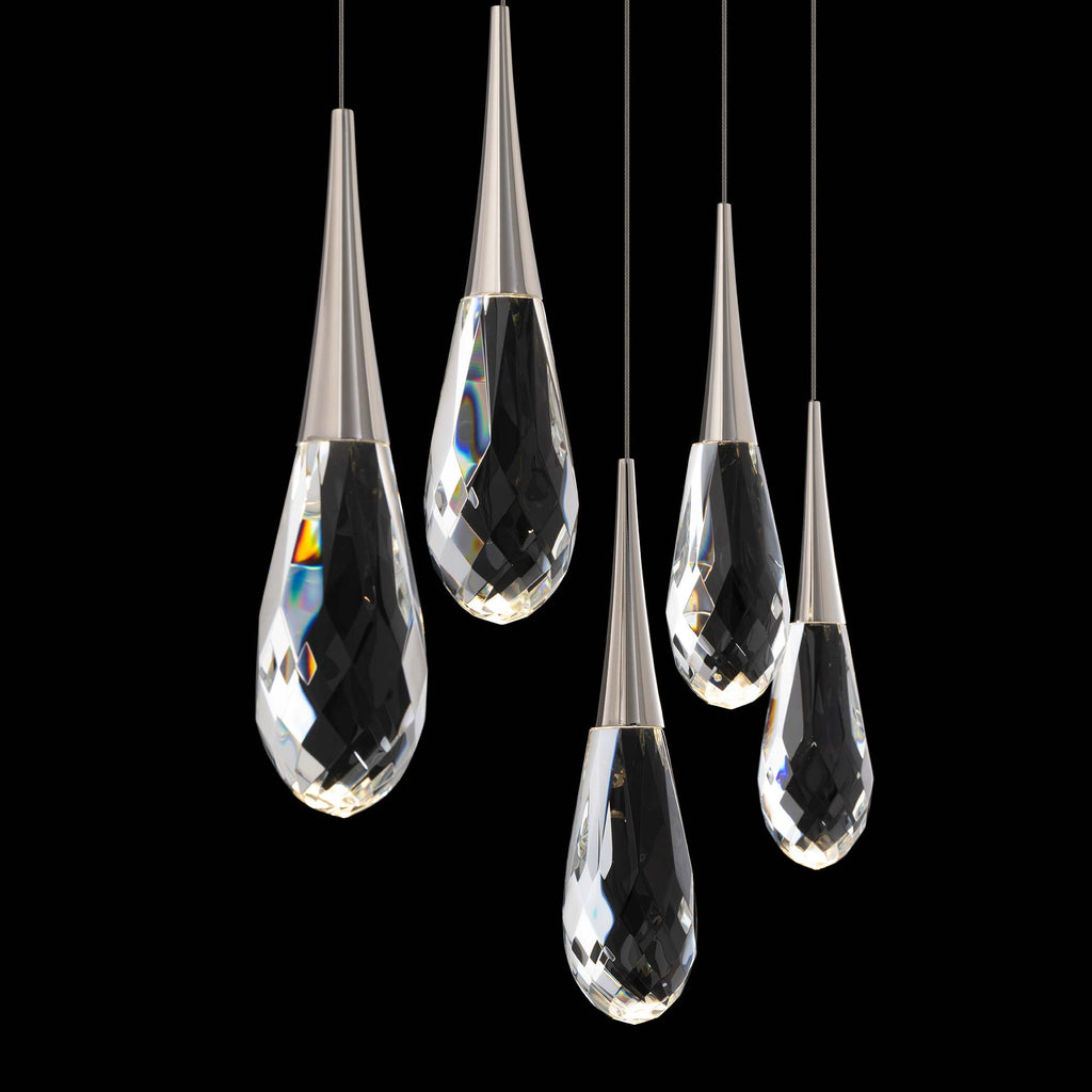 Hibiscus Linear LED Multi Pendant Light