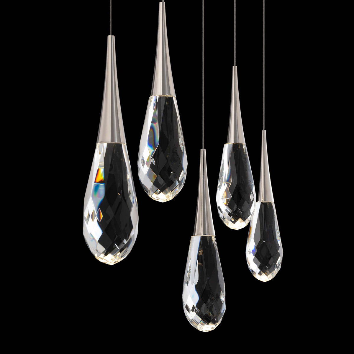 Hibiscus Linear LED Multi Pendant Light