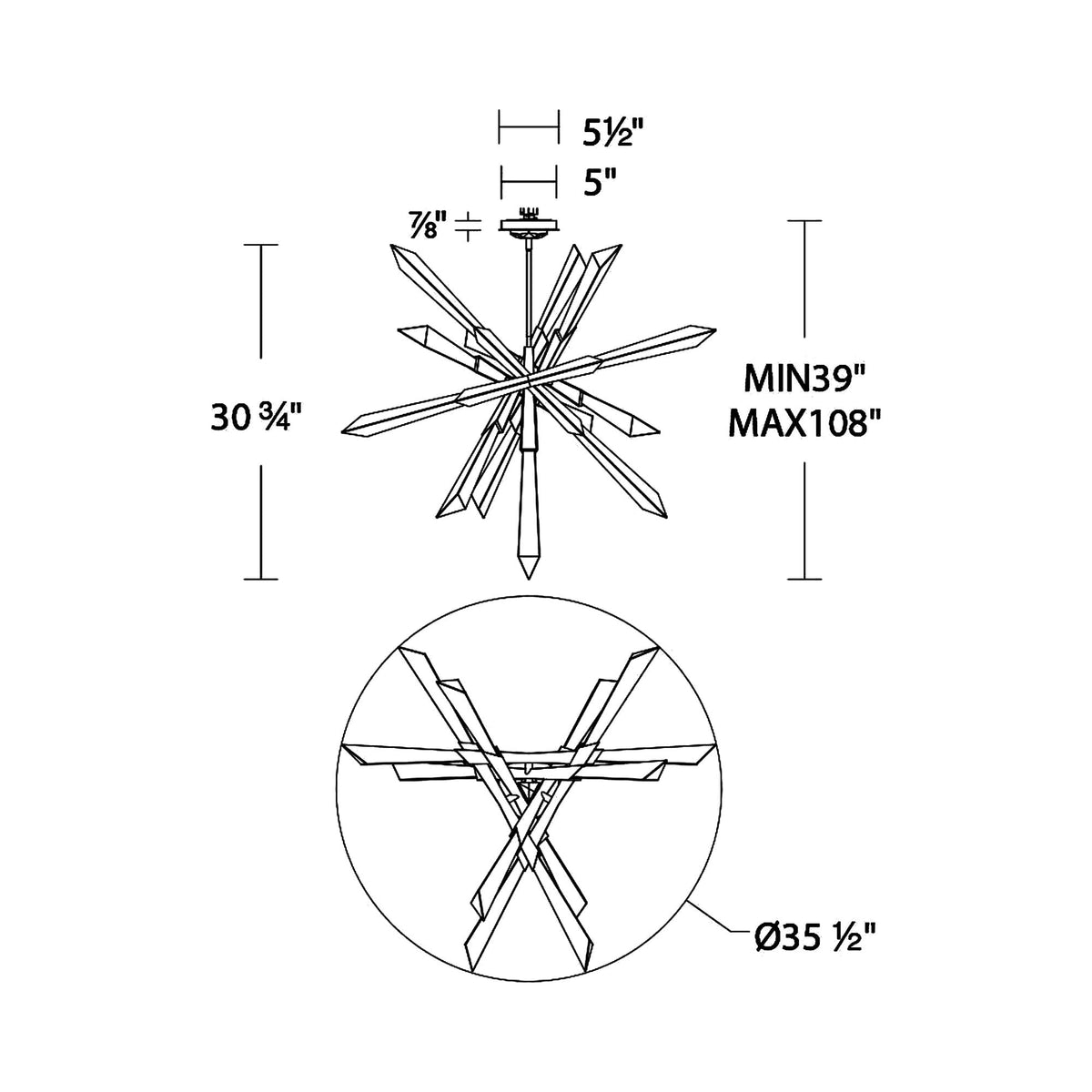 Solitude LED Pendant Light