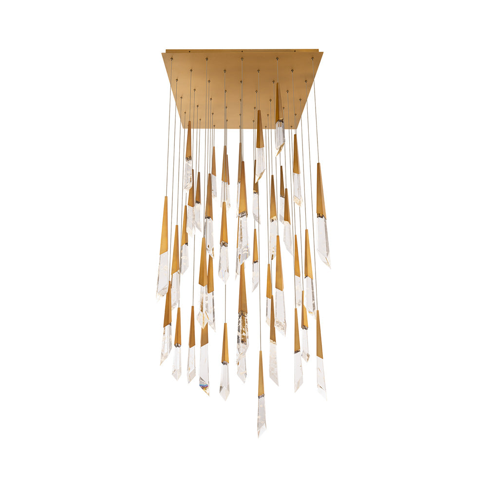 Solitude Square LED Multi Pendant Light