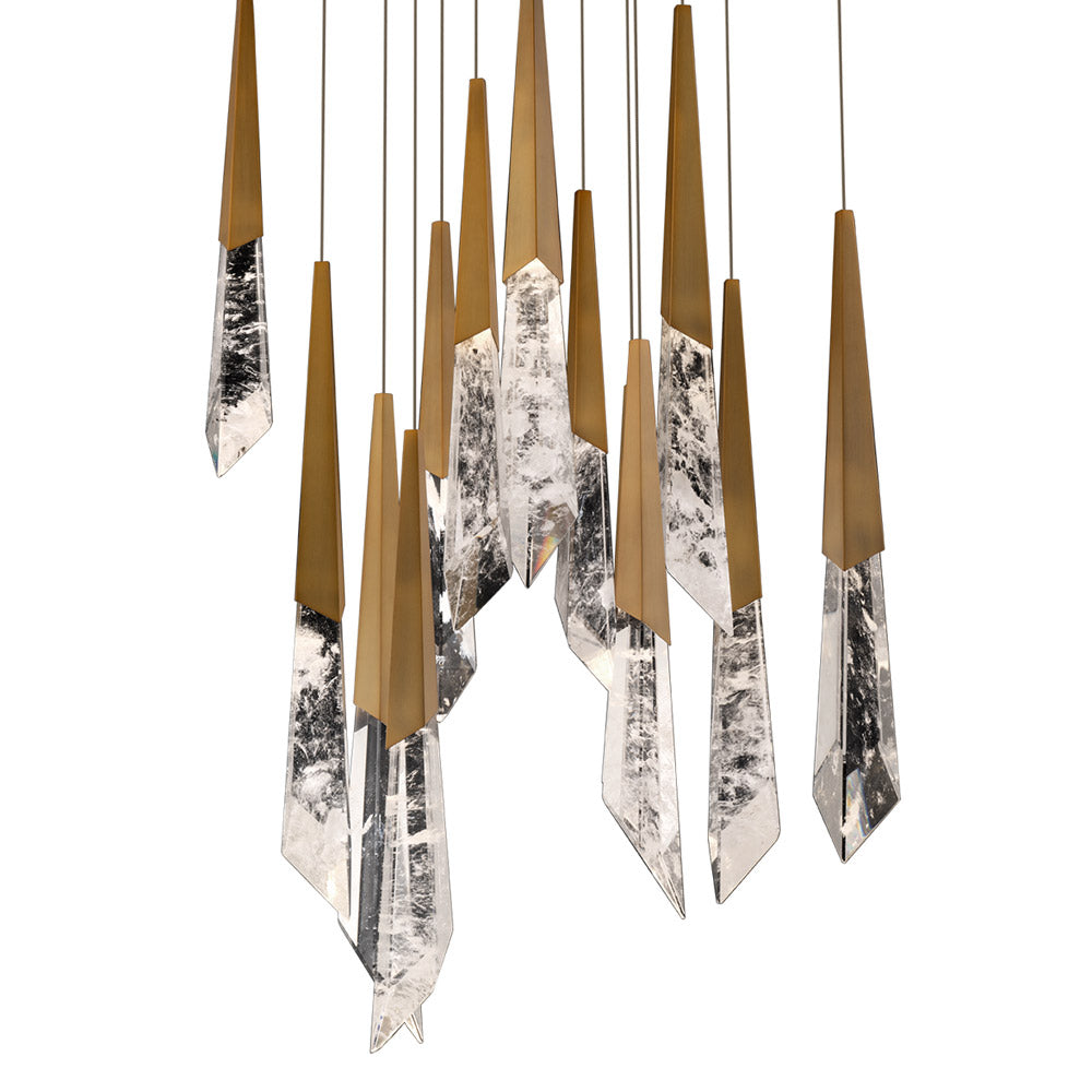 Solitude Square LED Multi Pendant Light