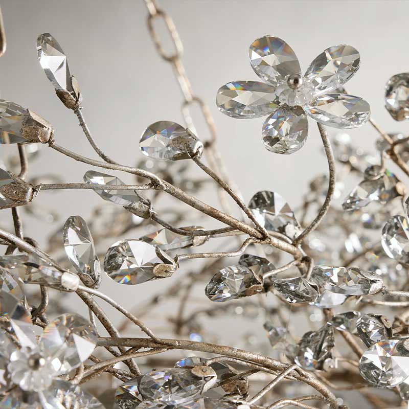 Roselle Crown Chandelier 39" 48" 60"